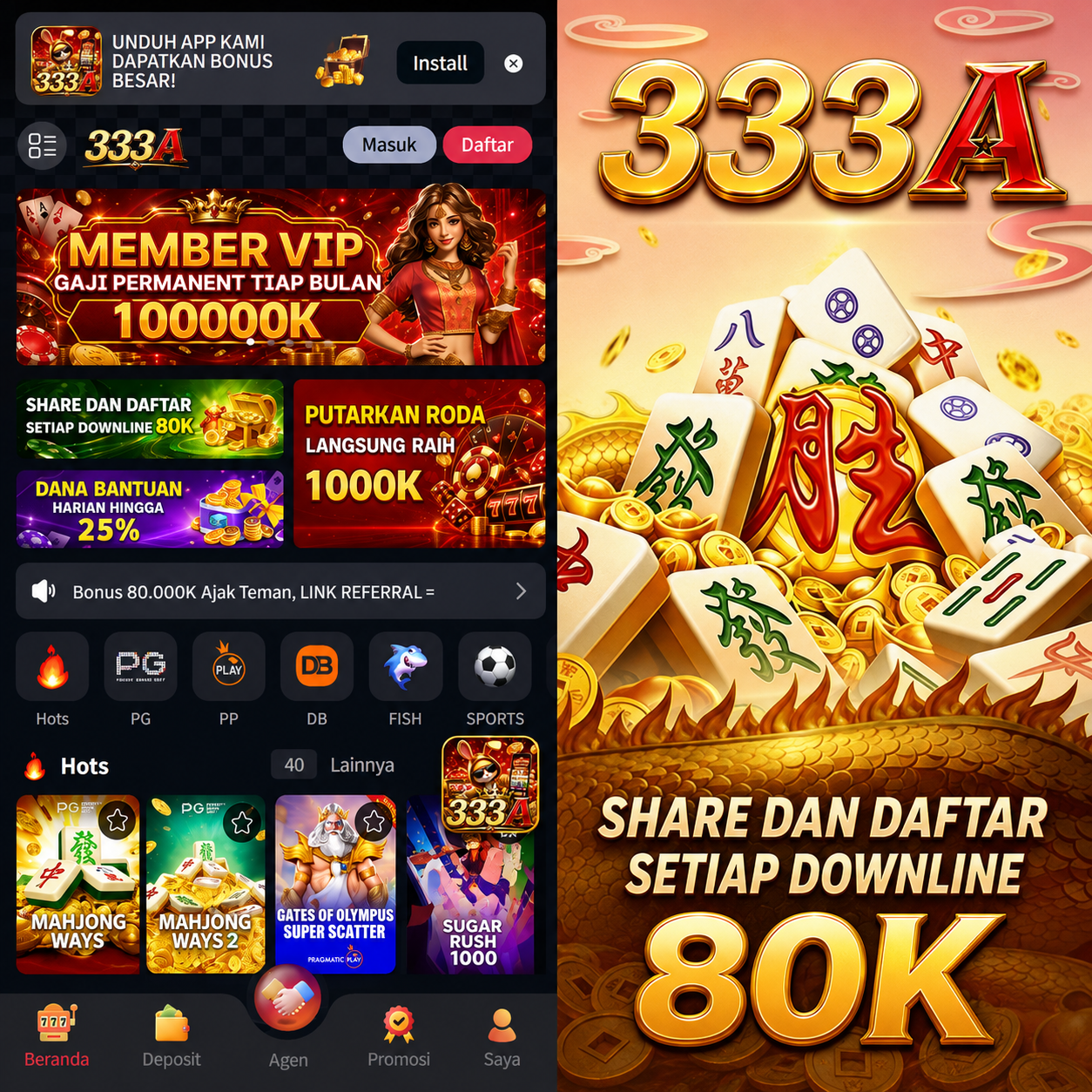 333A - 333a Unduh Download App Terbaru ๐ฏ